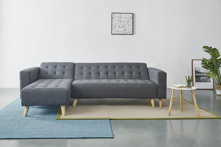 Divano da angolo scandinavo Sherbrooke