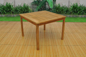 Karra zoom tavolo da giardino quadrato in teak