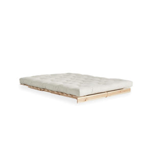 Panca in legno con materasso futon beige naturale 140 cm Zoom 4 Roots