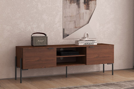 Mobile TV vintage con 2 armadi