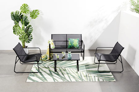 Mobile da giardino in metallo a 4 posti sintra