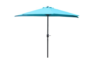 Mezzo ombrellone balcon blu Palermo