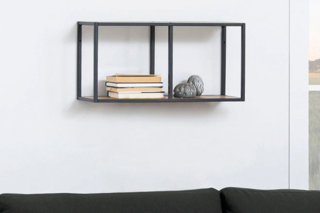 Scaffale Da Parete Strängnäs A 3 Ripiani Regolabili 50 X 60 X 15 Cm Acciaio Rosso Encasa 83160881 - Foto 7