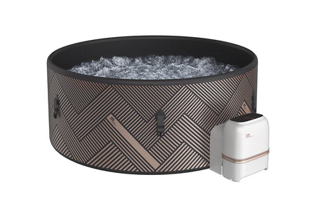 Spa gonfiabile rotonda a 6 posti