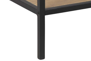 tavolino industriale in legno e colore Factory Black zoom 2 concept u